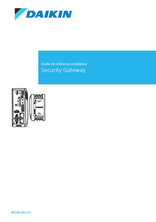 MCS341-DS1-111_security gateway_4P529063-1A_Installer reference guide_French download